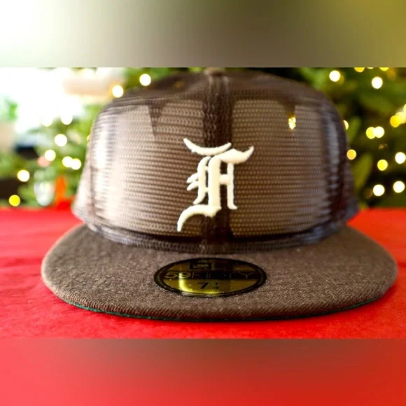 Fear of God Accessories New Era X Fear Of God 59fifty Mesh